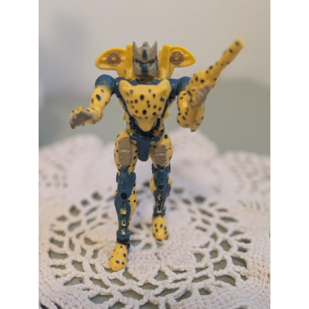 Transformers Beast Machines Cheetor PVC Figure 2000 Hasbro Forever Clever Rare